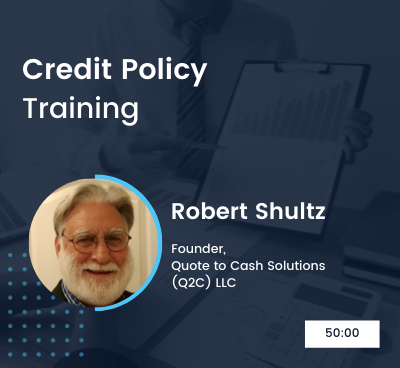Credit Policy Training for Trade Creditors